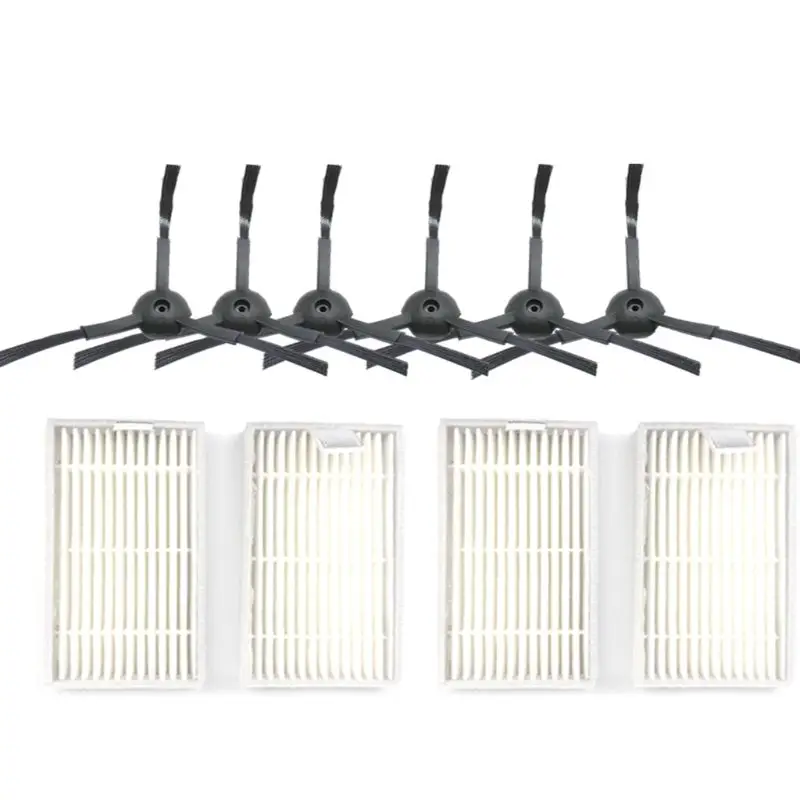 

Replacement Accessory Kit Filter Main Brush Side Brush For ECOVACS CR120