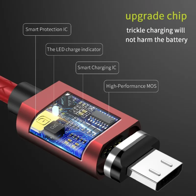 Wsken X1 Магнитный кабель типа C для iPhone зарядное устройство магнитный USB Type шнур