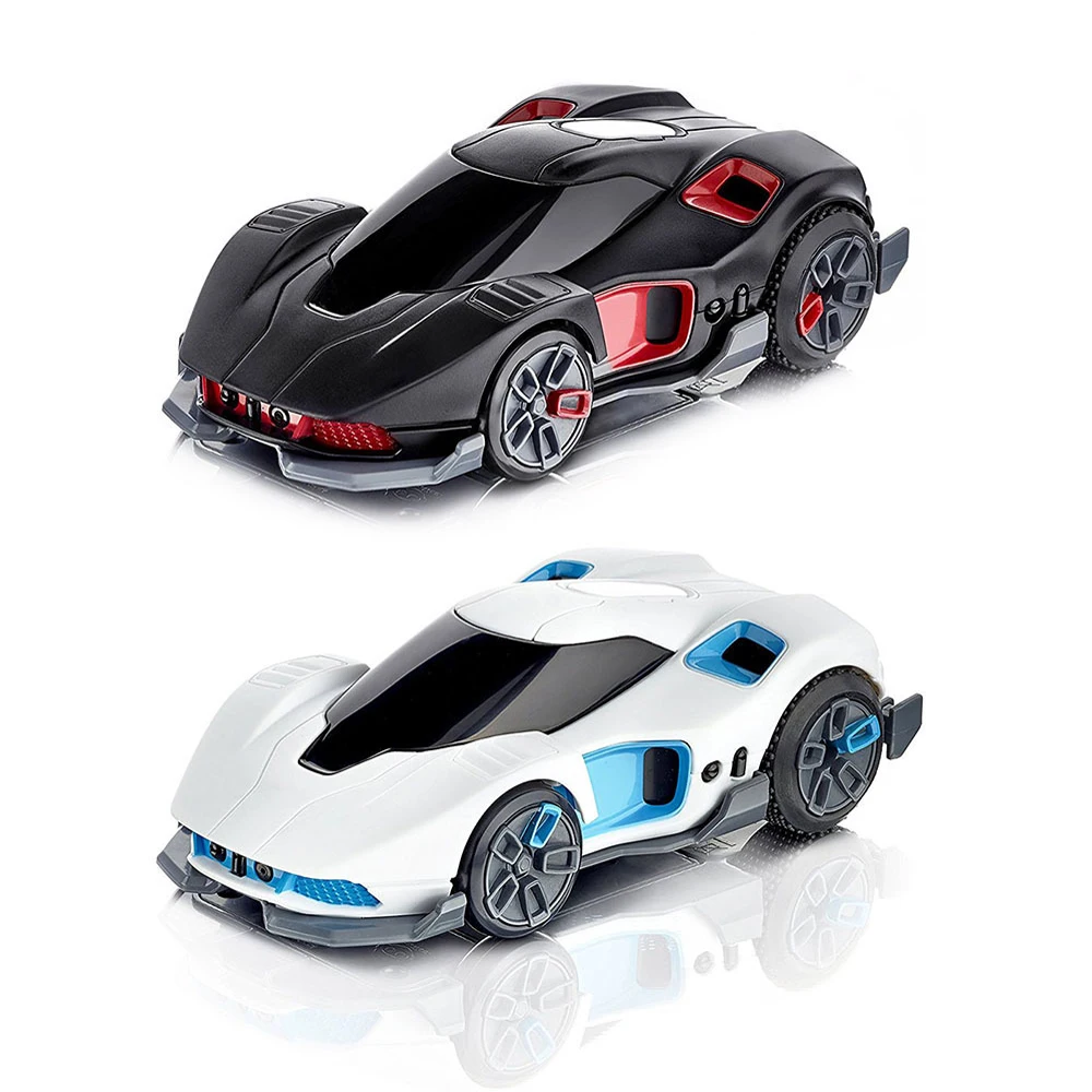 WowWee R.E.V игрушки на дистанционном управлении RC гоночный автомобиль 2 шт. роботизированные улучшенные транспортные средства гоночный автомобиль вспышка огни для рождественских подарков