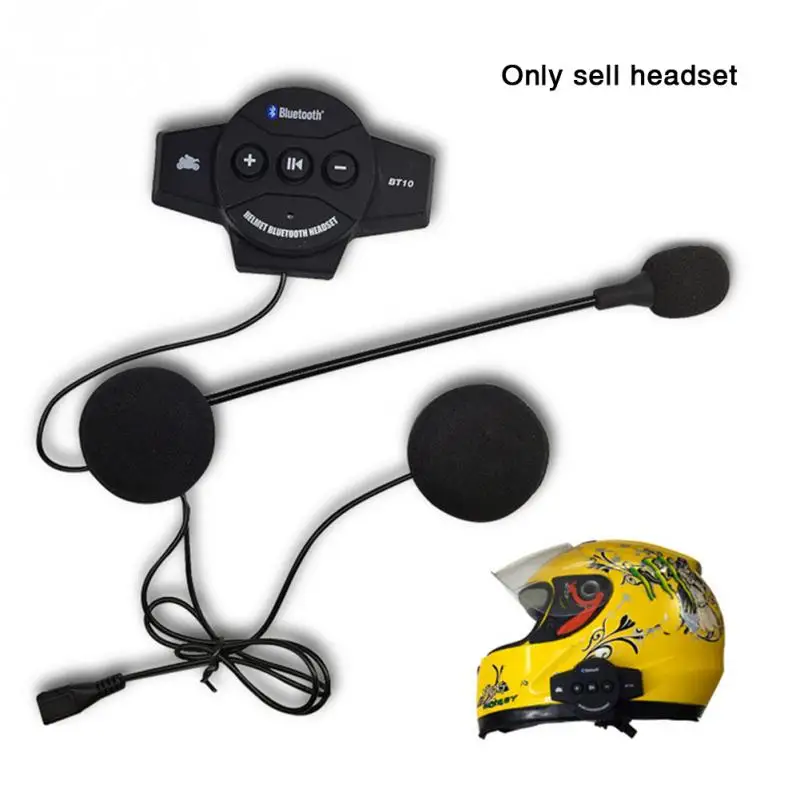 

1PC Bluetooth Anti-interference For Motorcycle Helmet Riding Hands Free Headphone