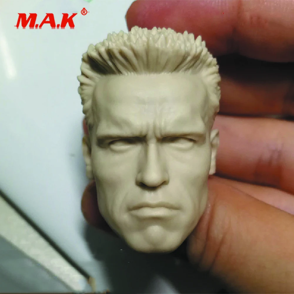 Новый 1:6 весы Арнольд Шварценеггер мужской белый глава лепить модель fit 12