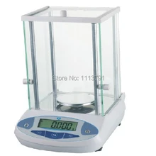 Стекло лобовое стекло 300x0,001 г лабораторные аналитические цифровые весы ювелирные изделия Электроника Саид, с ЖК-дисплеем датчик веса