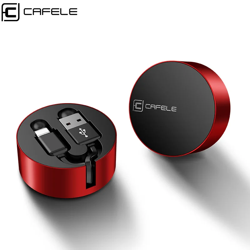 Cafele USB кабель для iPhone X Xs Max Xr 8 7 6 6s Plus выдвижной Pin зарядный провод Дата