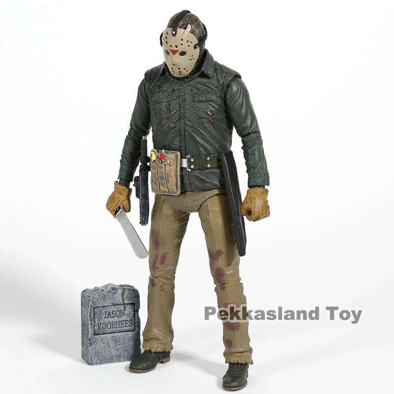 NECA Friday 13 Джейсон Вурхиз 7 "ПВХ фигурка Коллекционная модель игрушки