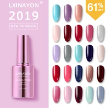 Гель лак УФ гель лак для ногтей Дизайн ногтей маникюр замочить от гель лак для ногтей Vernis Полупостоянный праймер верхнее Базовое покрытие Lacque 12 мл