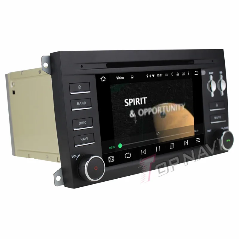 Flash Deal Topnavi Quad Core Android 7.1 Car DVD Player for Poesche Cayenne 2003 2004 2005 2006 2007 2008 2009 2010 Radio GPS Navigation 3