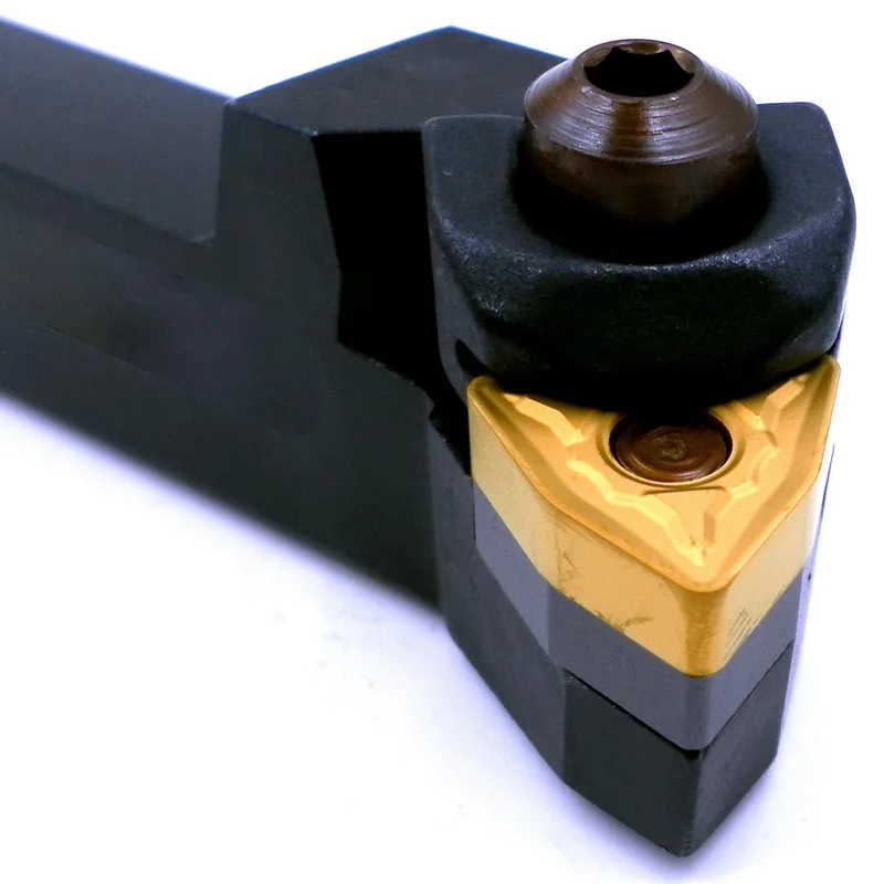 

MOSASK WWLNL2020K08 CNC Lathe Platen External turning tool Main rotation angle 95 degrees Adapter blade 60 degree Peach hexagon