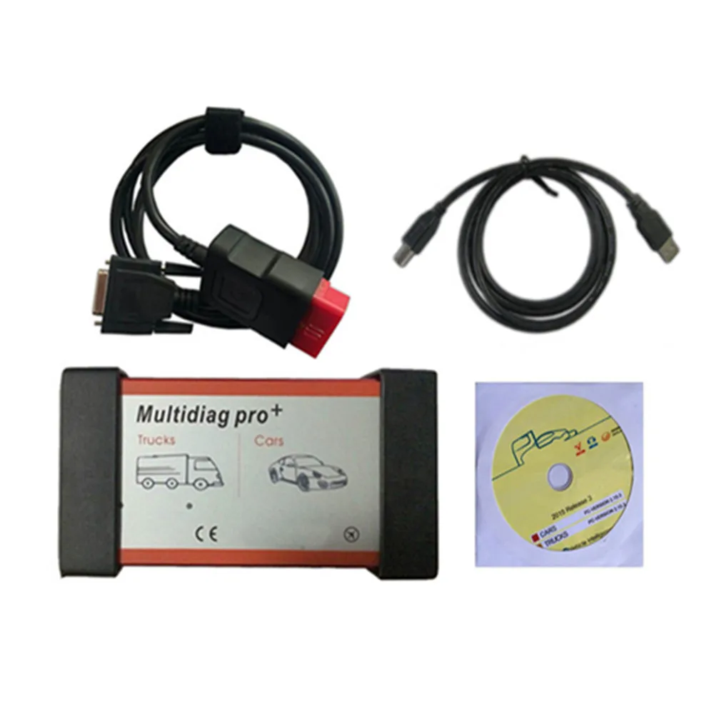 Multidiag Pro+ with Bluetooth for Cars / Trucks OBD OBDII OBD 2 OBD2 ...