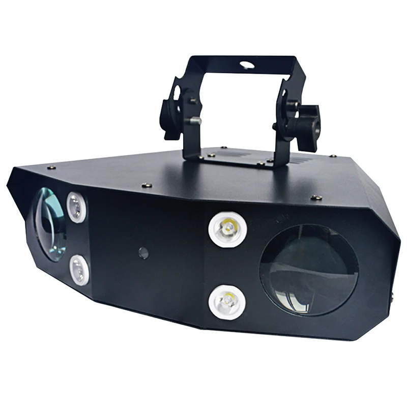Imrex лазерный стробоскопический светодиодный светильник с двумя головками сканирующий лазерный эффект диско-свет Многофункциональный сценический DJ диско-светильник