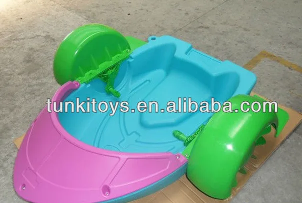 Популярный аквапарк детская ручная педаль лодка/пластиковая лодка | Спорт и