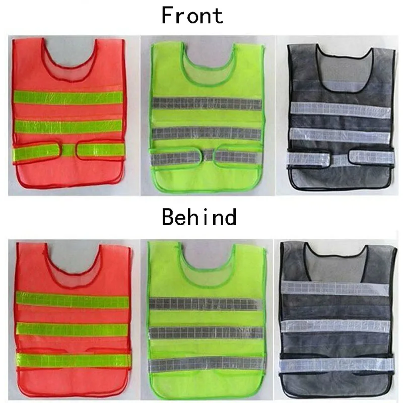 

3 Color Reflective Vest Ultimate Performance Running Race High Visibility Reflective Fluorescent Safety Clothing Safety Clothing