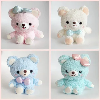 

Cute 10Inch Pink Bear Plush toy Dolls Rilakkuma Bears Soft Stuffed Animals Doll Baby Kids Pillow Girls Christmas Gifts