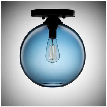 

Contemporary and contracted art ball glass dome light the bathroom porch corridor balcony lamp factory direct sale