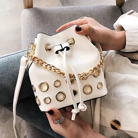 حقيبة يد فاخرة حقائب النساء مصمم Crossbody حقائب للنساء 2018 دلو حقيبة كتف الأزياء حقيبة شاطئية