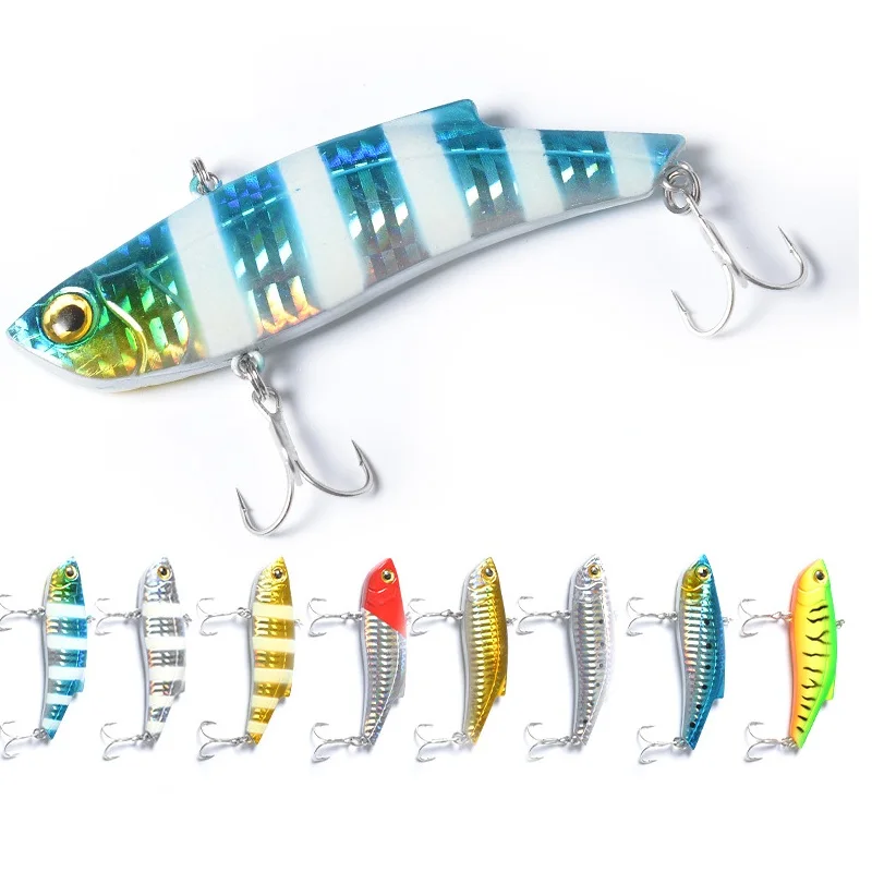  VIB Swim Bait Sinking Vibration Fishing Lure Hard Plastic Artificial VIB Winter Ice Jigging Pike Ba