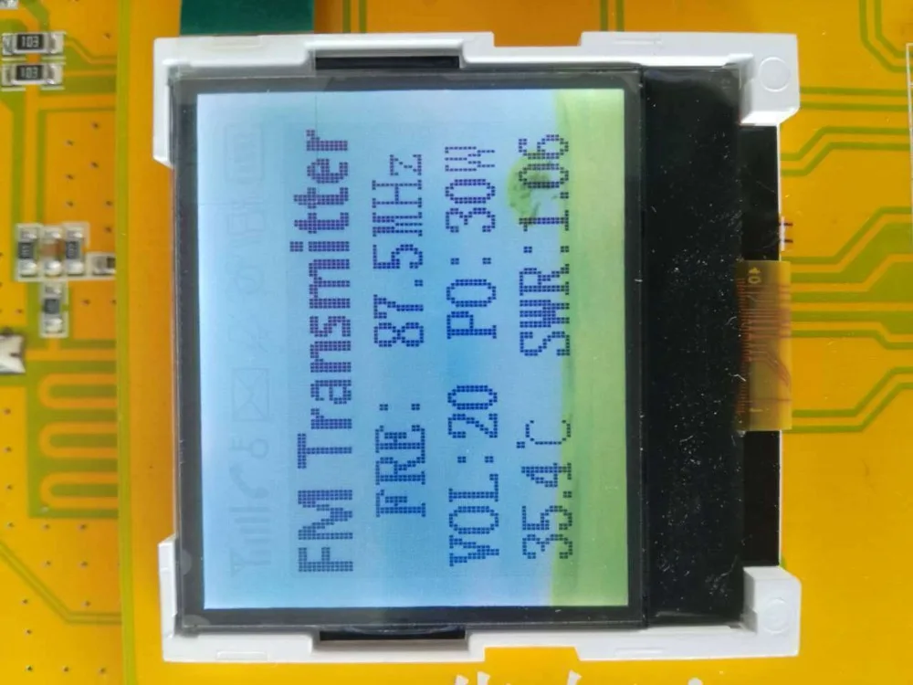 Последняя версия 12V цифровой светодиодный портативный радиостанции 30W PLL стерео fm-передатчик 76 M-108 MHz+ радиатор+ вентилятор