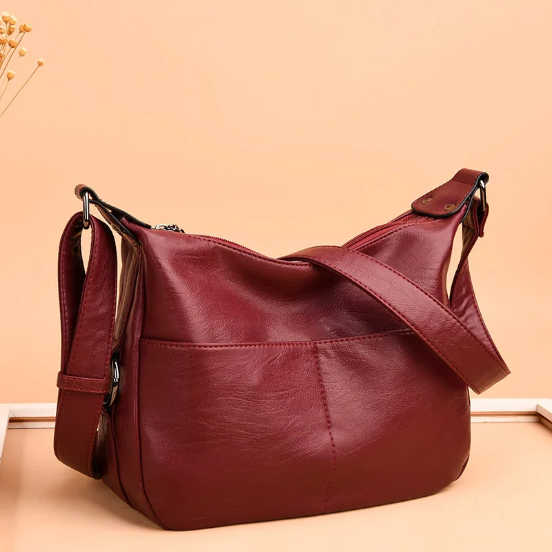 Sac a main Leather Crossbody Bags For Women 2019 Luxury Handbags Women Bags Designer Handbags High Quality Women Shoulder Bag