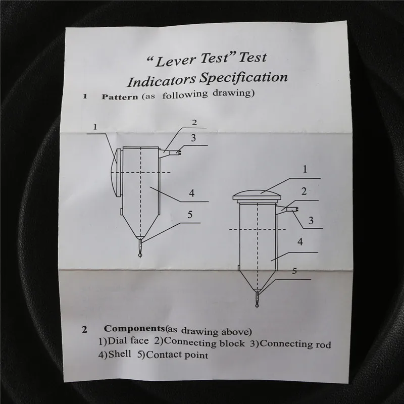 0,0" x 0,0005" точный циферблат тестовый индикатор рычажный Калибр измеритель масштаба точность измерительный прибор прецизионный инструмент