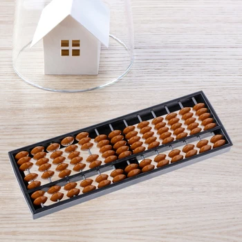 

Plastic Abacus Arithmetic Soroban 13 Digits Kids Maths Calculating Tool Toys-M35