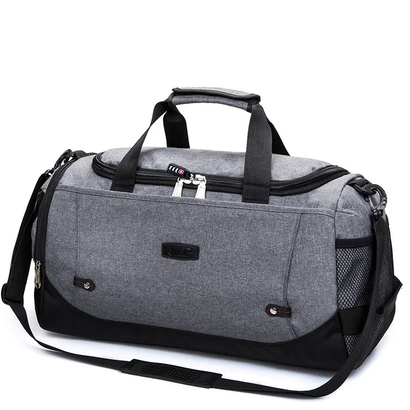 MARKROYAL, мужские дорожные сумки, большая вместительность, дорожная сумка, Противоугонный дизайн, ручная сумка для багажа, водонепроницаемая многофункциональная сумка для выходных - Цвет: Gray
