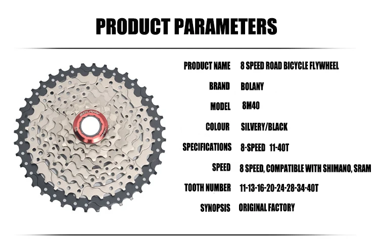 Новый 2019 BOLANY MTB велосипедный кассета 8 скоростной маховик для shinamo sunrace XT SLX sram gx 11-25 T 11-32 T 11-40 T велосипедная часть