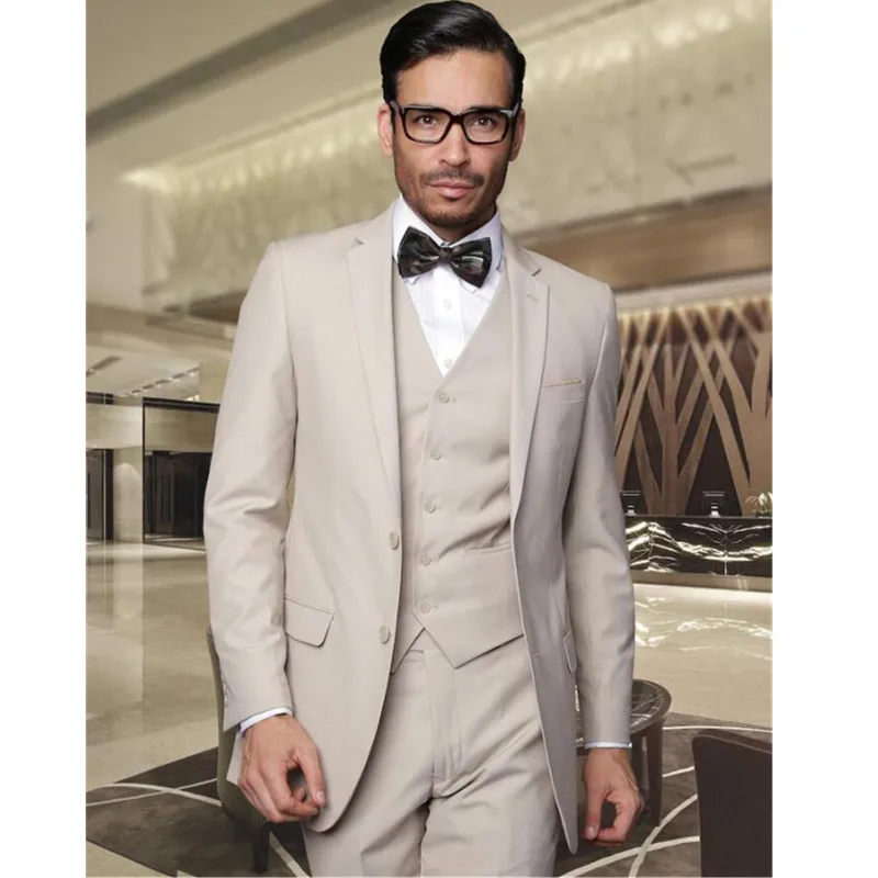 Shop by category For people with rich taste, there are the fabulous men's Italian beige suits with 3 buttons made from quality fabric, 3 piece vested suits made from 's wool and 1 button notch lapel tan/beige suit, made from super 's soft light wool.