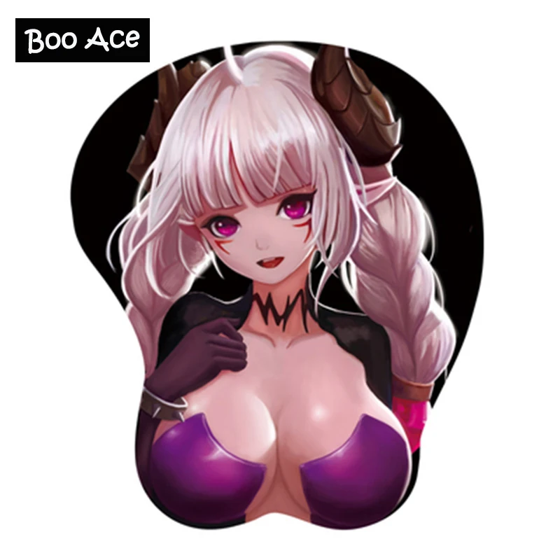 

"Dungeon and Fighter" Nyaruko Anime 3D Oppai Mouse Pad Wrist rest