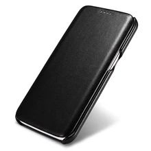 Оригинальный ICARER Luxury кожаный чехол для samsung Galaxy S7/S7 край Сверхтонкий чехол-книжка Мобильные аксессуары для телефонных чехлов