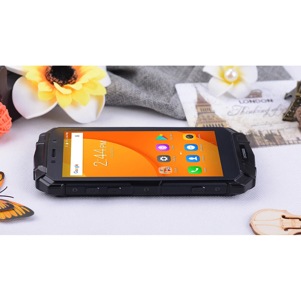 DOOGEE S60 Lite IP68 водонепроницаемый 4G LTE отпечаток пальца сотовый телефон 8 ядер
