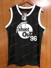 Birdie #96 Shoot Out Above The Rim Movie Tupac Shakur Basketball Jersey – Black