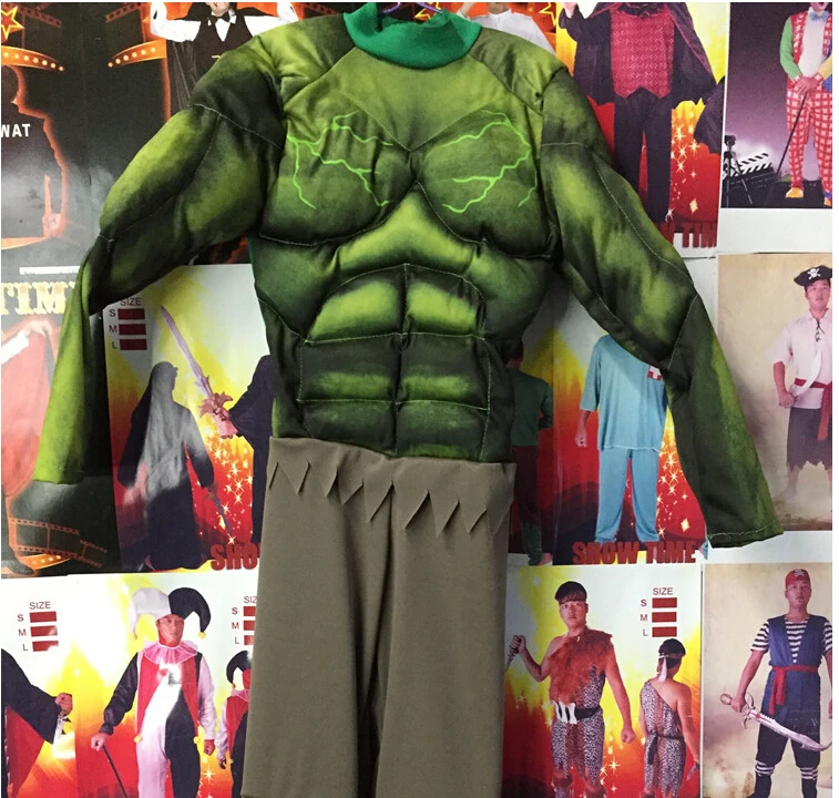 halloween costumes 2021Kids Christmas Birthday Gifts Hulk Cosplay Muscle Costumes including Masks Halloween Children Costumes halloween outfits