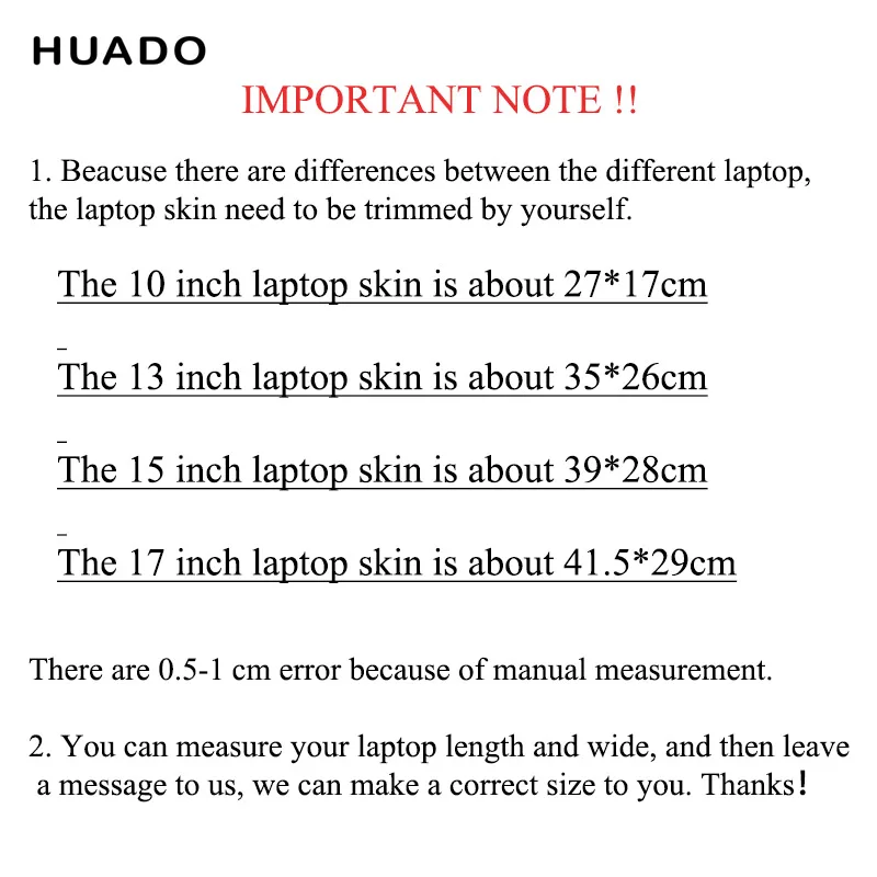 Color laptop skin notebook stickers for 15 15.6 13\ Color laptop skin notebook stickers for 15 15.6 13\
