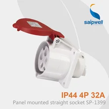 Saipwell горячая Распродажа розетка переменного тока Женский удлинитель 4 pin 32A SP-1399