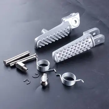 

Front Foot Peg Footrest Set for Honda CBR600RR CBR 600 RR 2007 2008 2009 2010 2011 2012 2013 2014 Silver Motorcycle Accessories