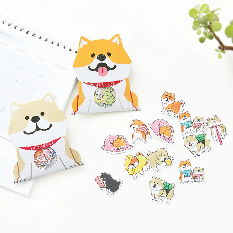 30 шт./упак. с милой собачкой Косплей Shiba Лисья Секретная служба (Inu Акита Хаски