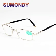 Высокое качество Сверхлегкий очки для чтения Для женщин элегантный сплав рама Ультра тонкий смолы объектив Антивозрастная дальнозоркостью очки UR09