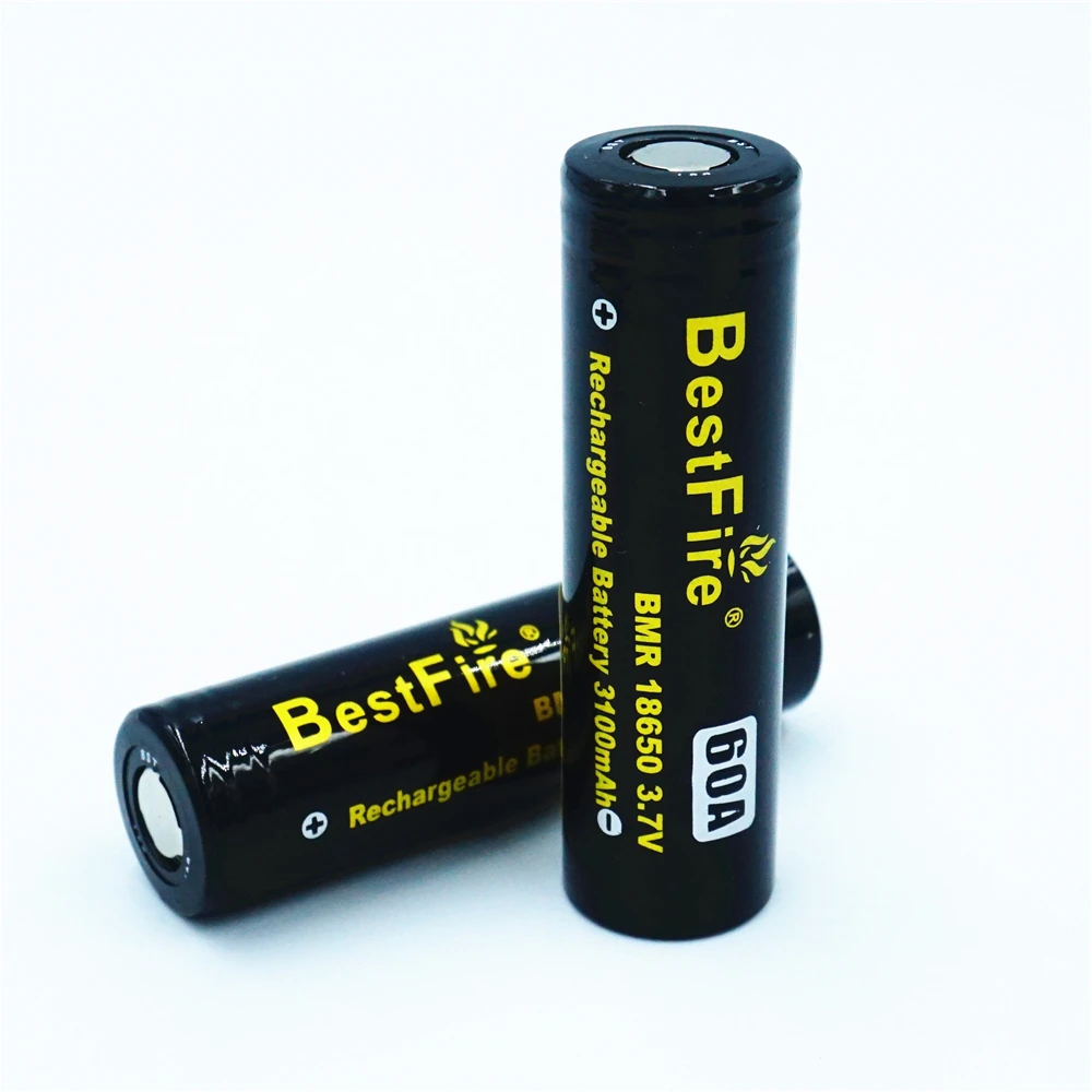 1 шт. перезаряжаемая батарея BestFire 18650 3 7 в 3100 мАч 60 А для Wismec Reuleaux GEN3 RX200S RX2/3 RX300 набор