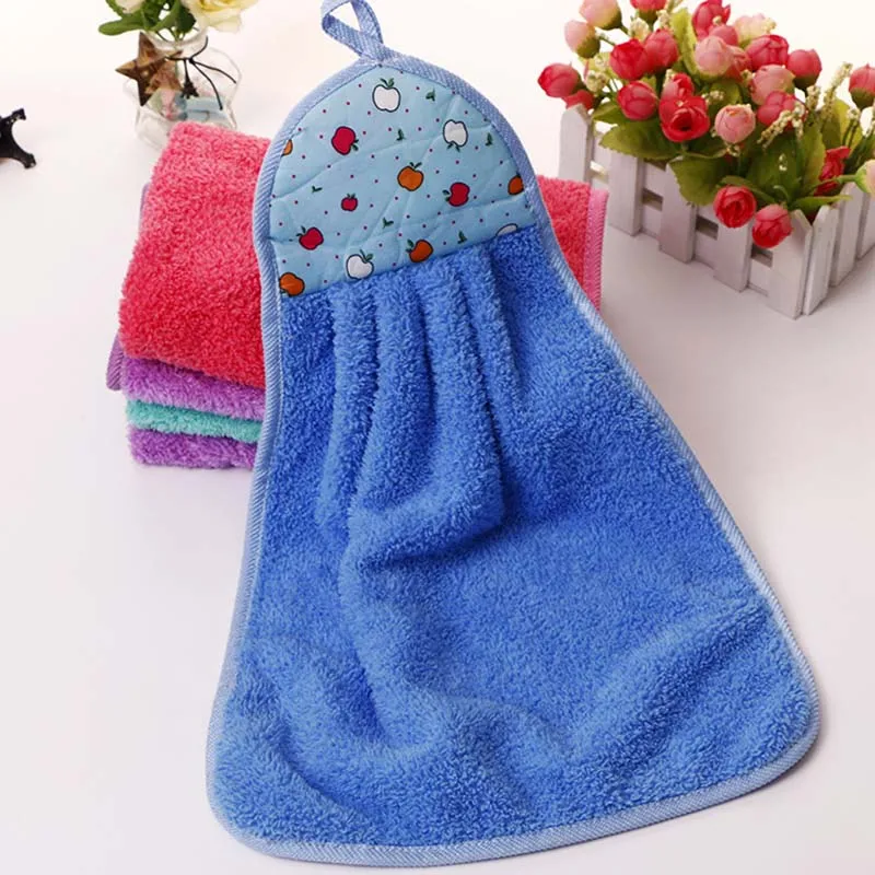 Kitchen Towels Online In Pakistan | Th Pack Hanging Kitchen Towels With  Loops Cute Cartoon Soft Absorbent Quick Dry Kitchen Bathroom Microfiber  Hanging Tie Towels 3pcs 