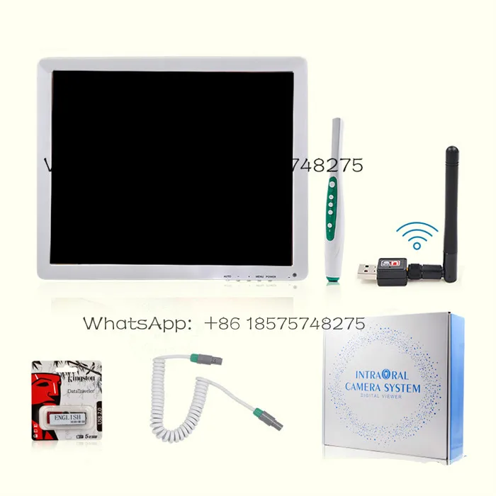 

Dental endoscope with 17inch LCD monitor with usb intra oral camera all in one machine equipments