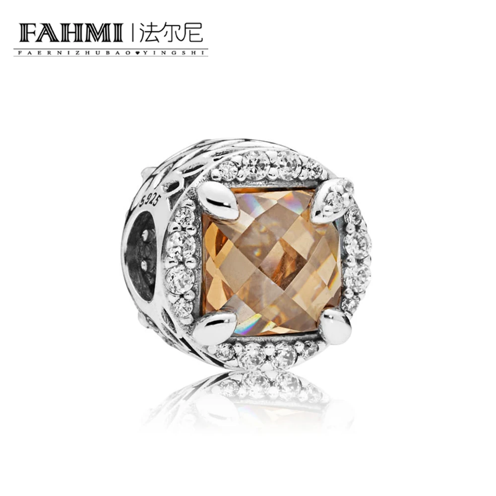 

FAHMI 100% 925 Sterling Silver New 797650CCZ RADIANT GRAINS OF ENERGY CHARM Beaded Original Jewelry Women's Holiday Gift