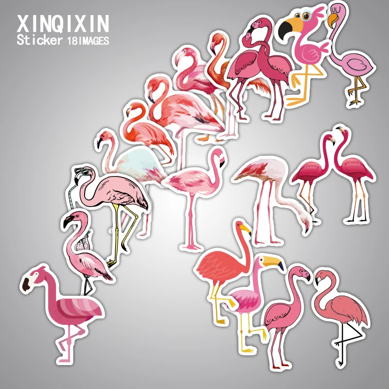 18pcs Mixed Firebird stickers kids Home decor on laptop sticker decal fridge skateboard doodle stickers toy