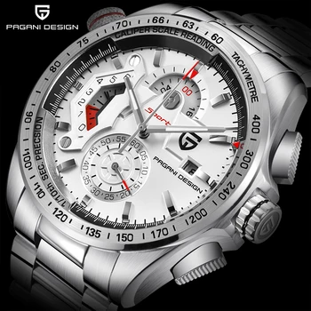 

PAGANI DESIGN Luxury Military Chronograph Sport Watches Men Quartz Fashion Waterproof Big Dial Mens Business Gift Wrist Watch