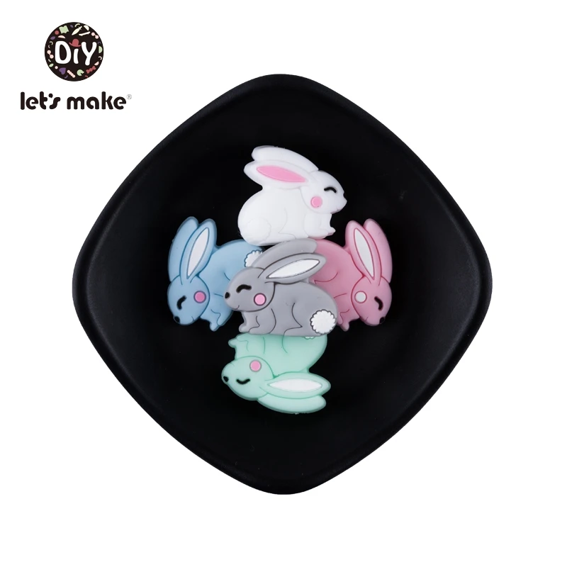 silicone teether animal