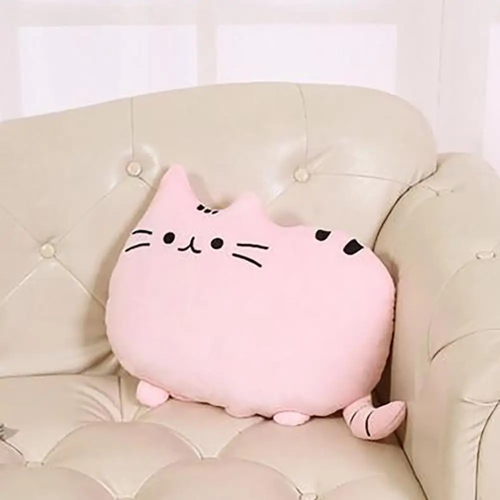 Подушка для кошки из мультфильма короткая плюшевая игрушка мягкая подушка