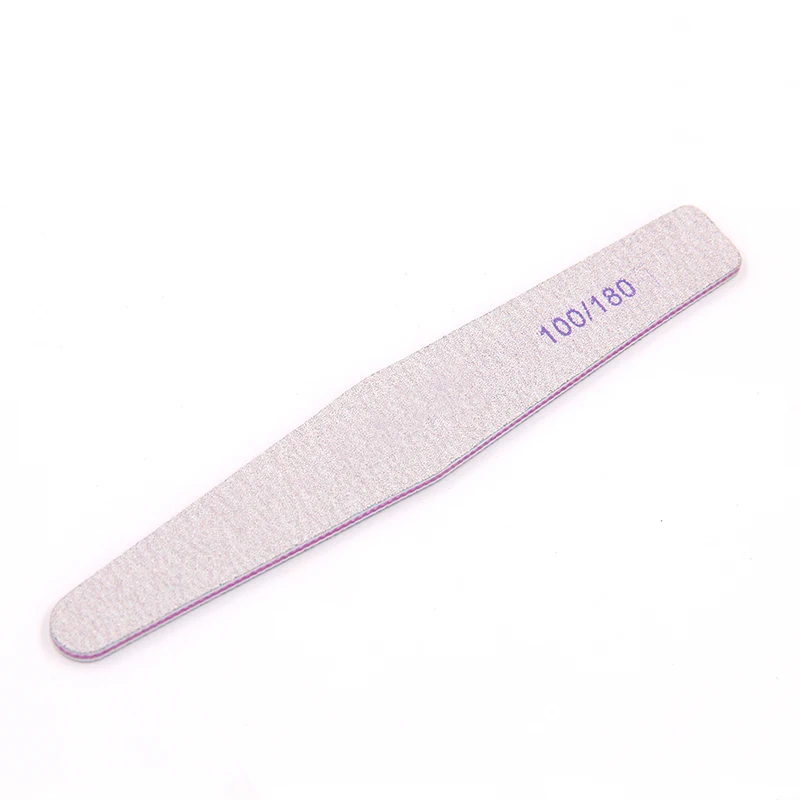 

1PCS Professional Nail Art File Buffers 100/180 Durable Sand Buffing Rhombus For Manicure Natural Buffing Tools Nail Sand Bar