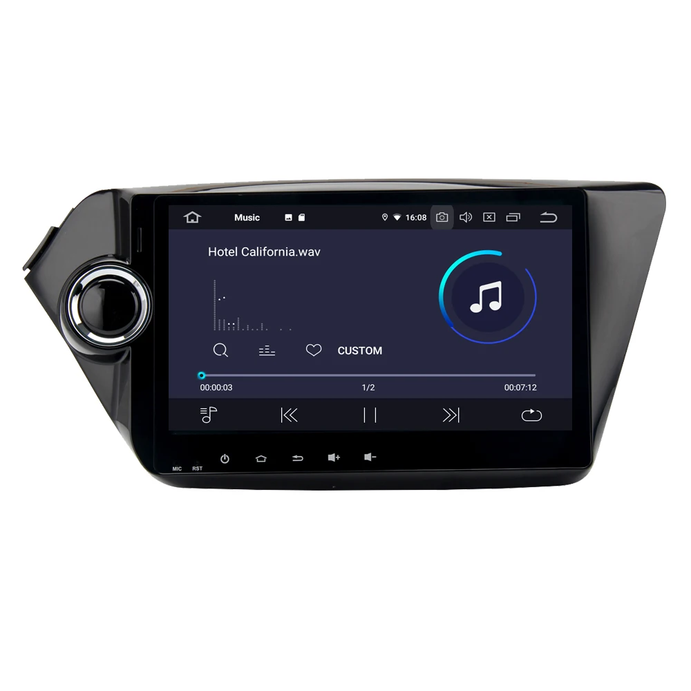 Clearance RoverOne For Kia Rio K2 2011+ Android 9.0 Autoradio Car Multimedia Player Stereo Radio GPS Navigation Head Unit NO DVD 2