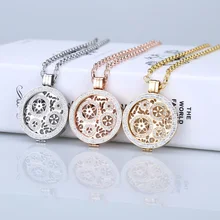 my 35mm coins pendant stainless steel chain 2017 necklace fit 33mm coin holder woman girl fashion