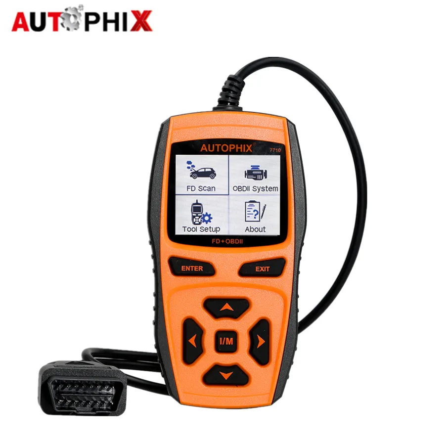 AUTOPHIX 7710 OBDII EOBD OBD2 считыватель кода сканер 7710 сканирующий инструмент