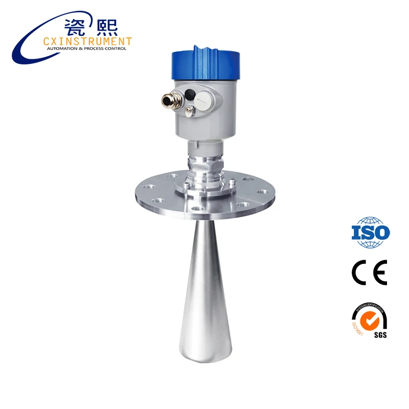 Radar level transmitter 70meters Measuring range 4 20mA Output tank