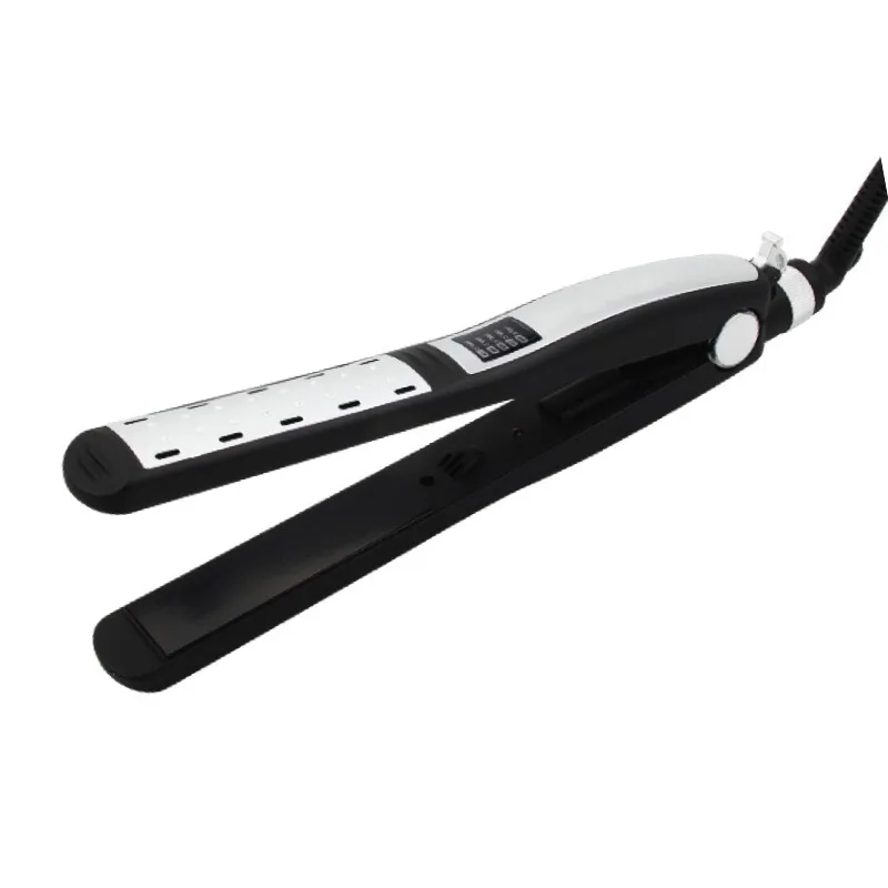 Electric Hair Straightener Wet & Dry Flat Irons Tourmaline Ceramic Digital Straightening Iron Styling Tools